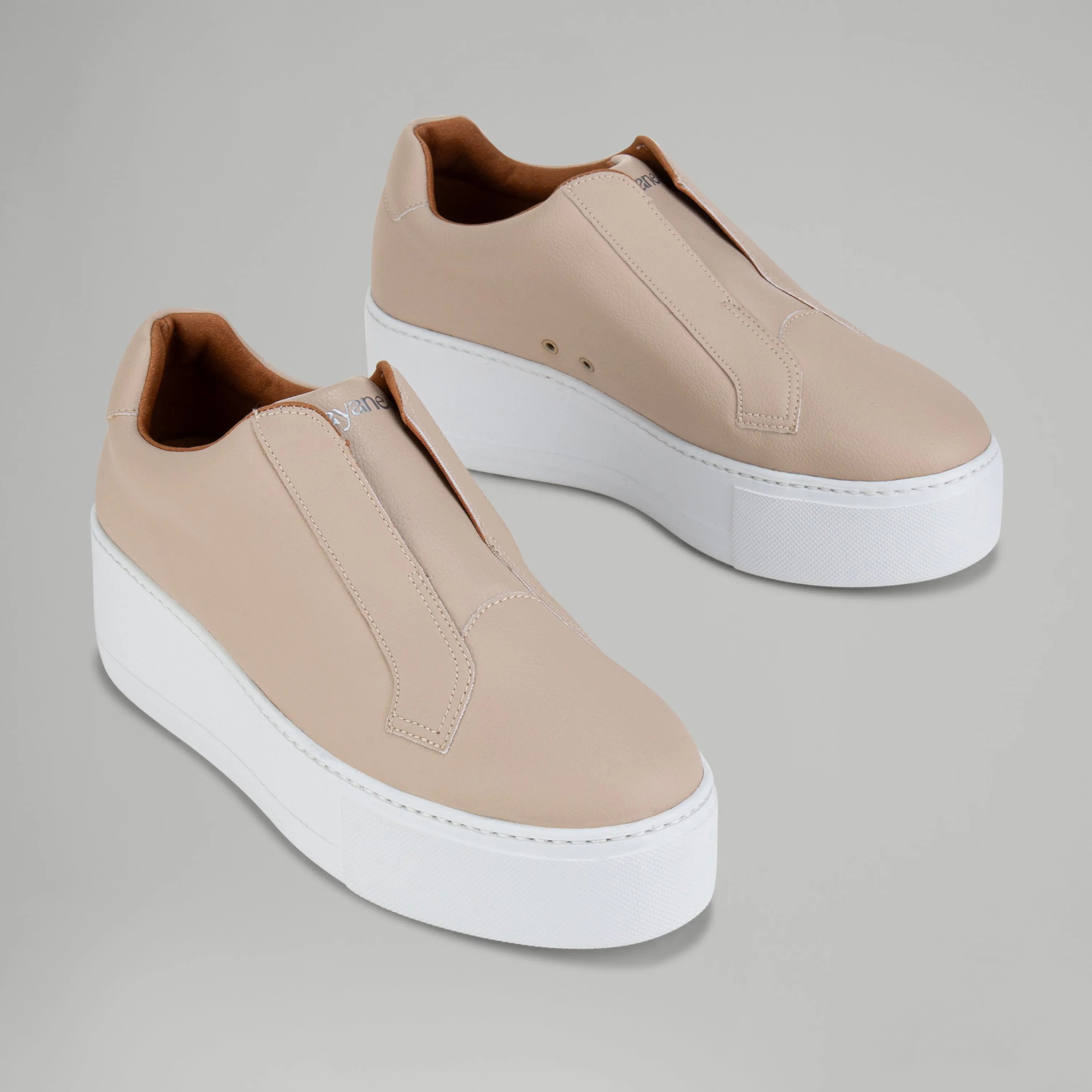 Slip-on Wedge Vegan Walkers