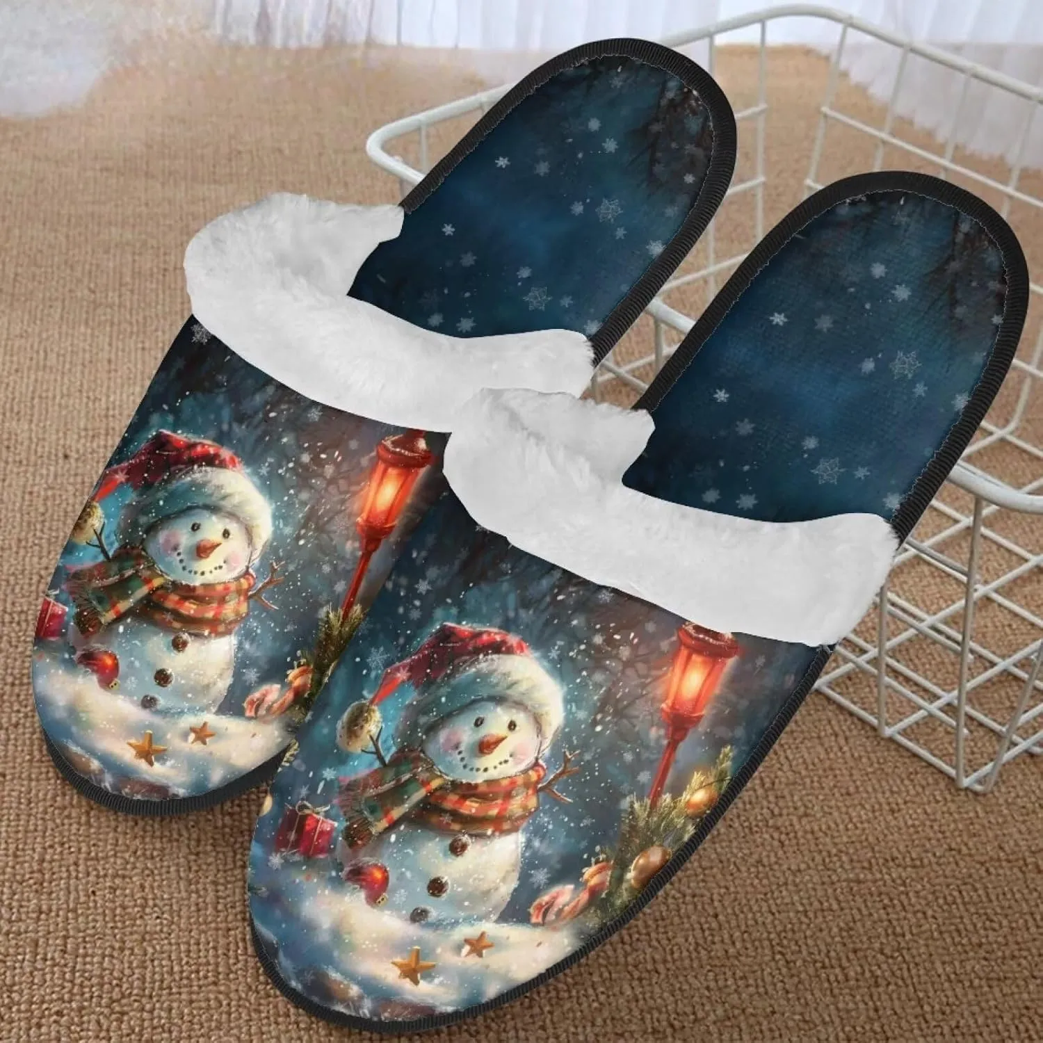 Slippers for Women Warm Soft Cozy Easy to Clean