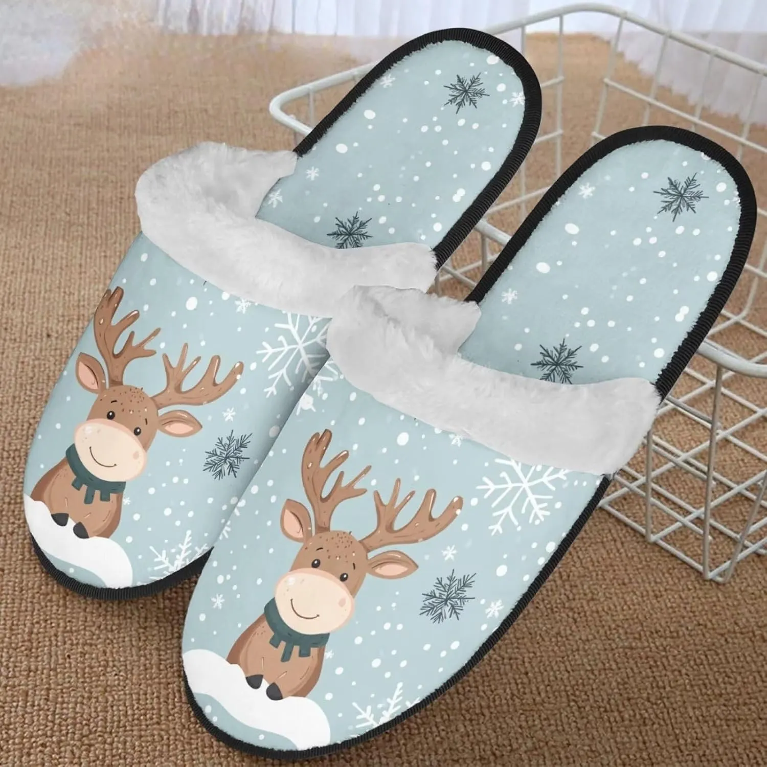 Slippers for Women Warm Soft Cozy Easy to Clean
