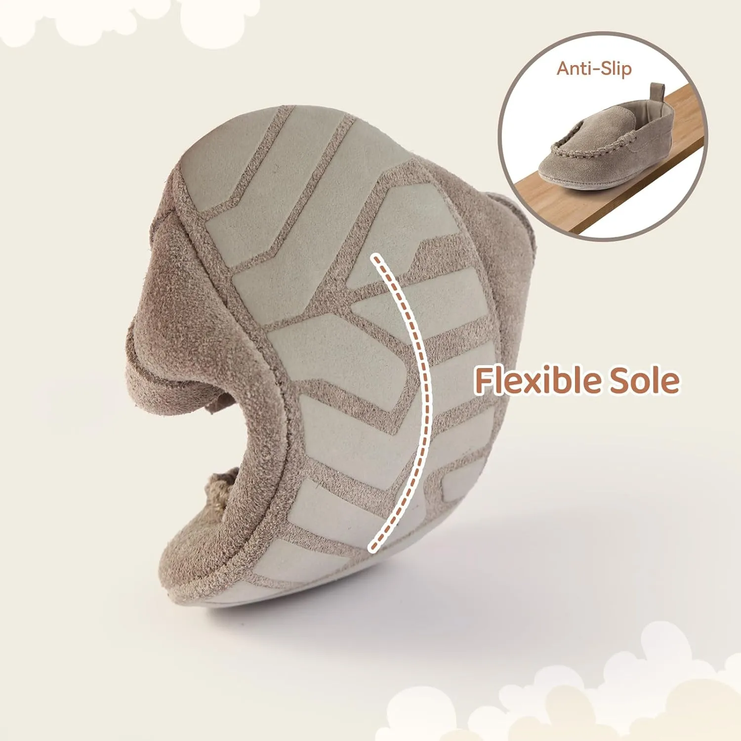 Soft Sole Baby Loafers Boys Girls Suede Leather First Walking Shoes Infant Baby Dress shoes 3-18 Months