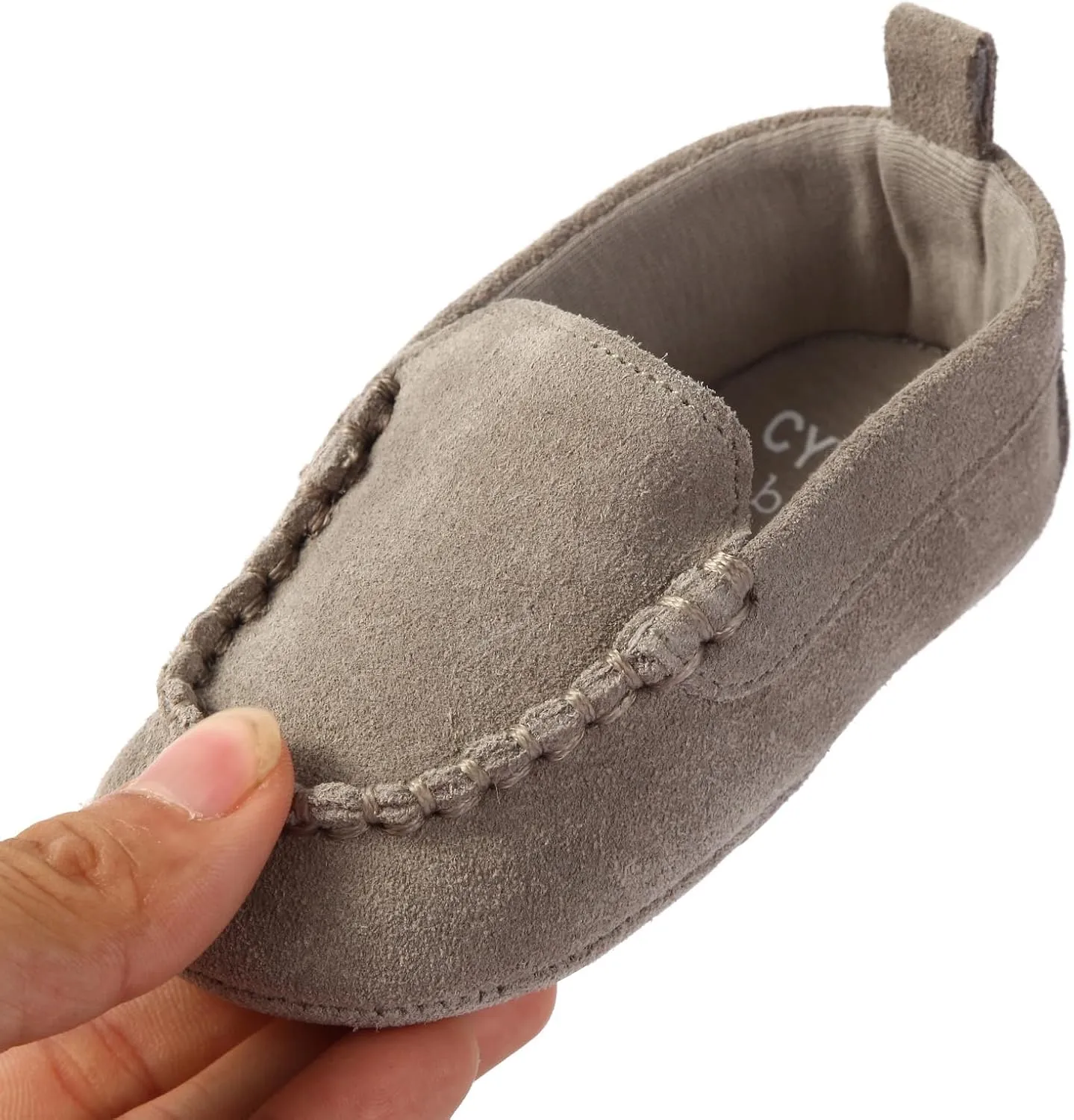 Soft Sole Baby Loafers Boys Girls Suede Leather First Walking Shoes Infant Baby Dress shoes 3-18 Months