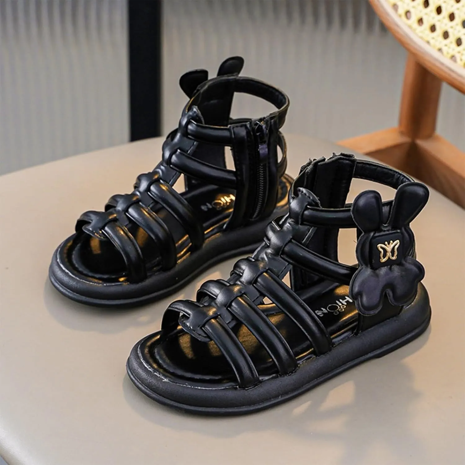 Soft Sole Shoes for Middle and Large Children Sports Open Toe Little Girl Children's Shoes Girls Sandals Sandal for Girls