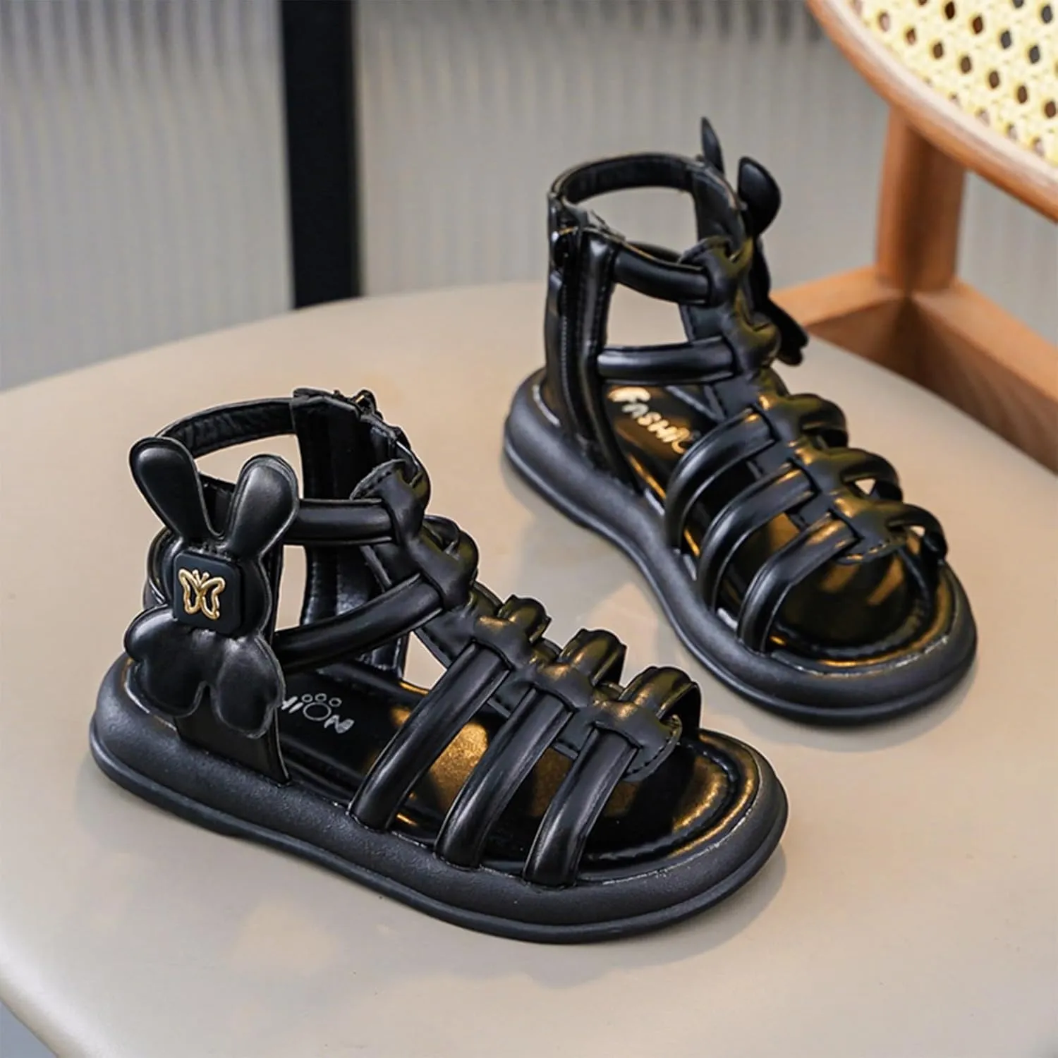 Soft Sole Shoes for Middle and Large Children Sports Open Toe Little Girl Children's Shoes Girls Sandals Sandal for Girls