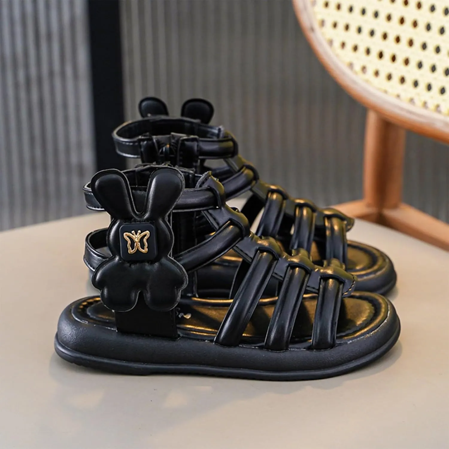 Soft Sole Shoes for Middle and Large Children Sports Open Toe Little Girl Children's Shoes Girls Sandals Sandal for Girls