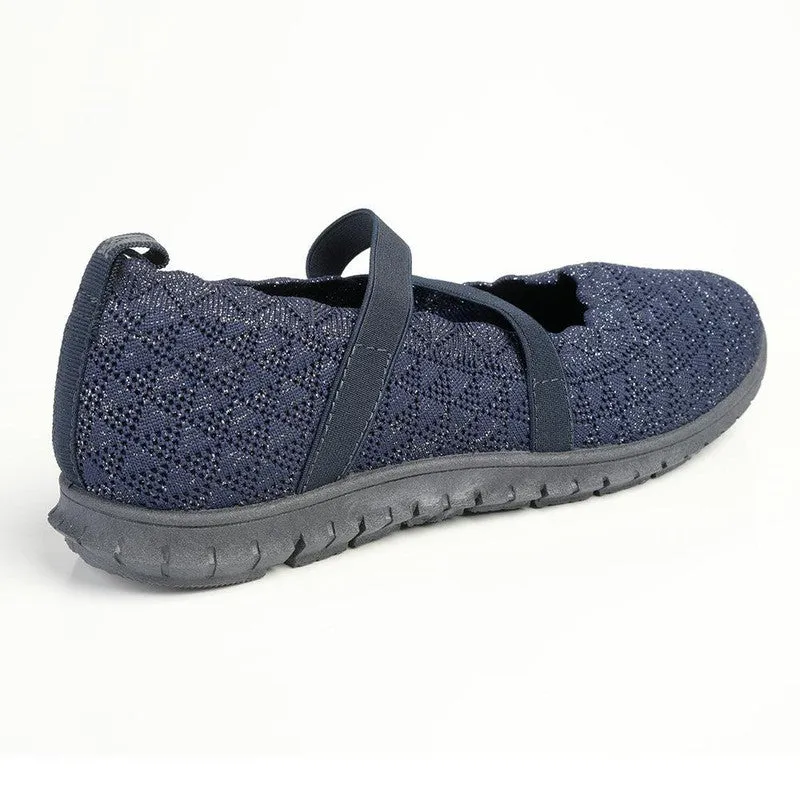 Soft Style by Hush Puppies Nalini Melange Sneaker - Navy