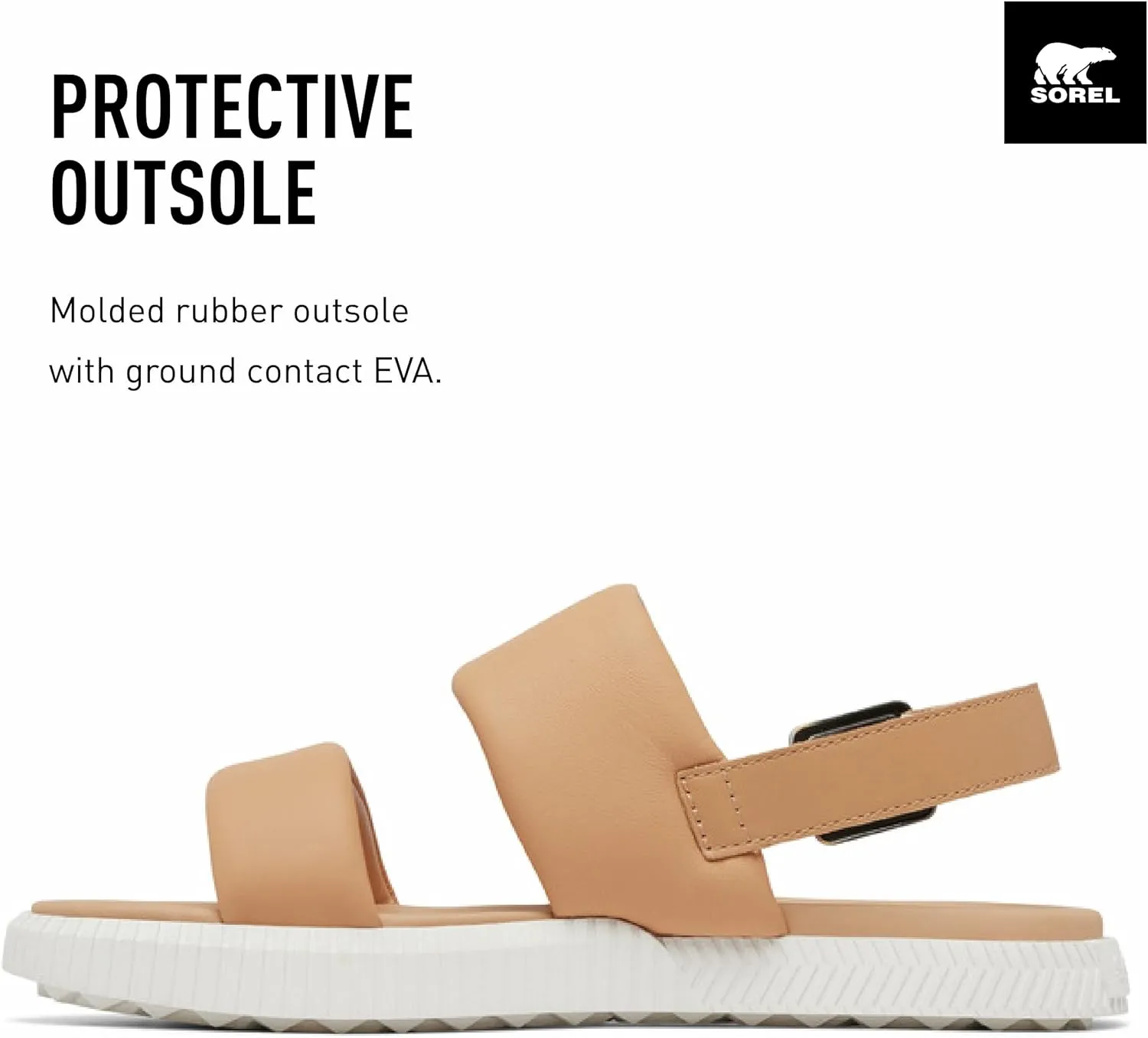 Sorel Women's Ona Streetworks Go To Flat Sandals