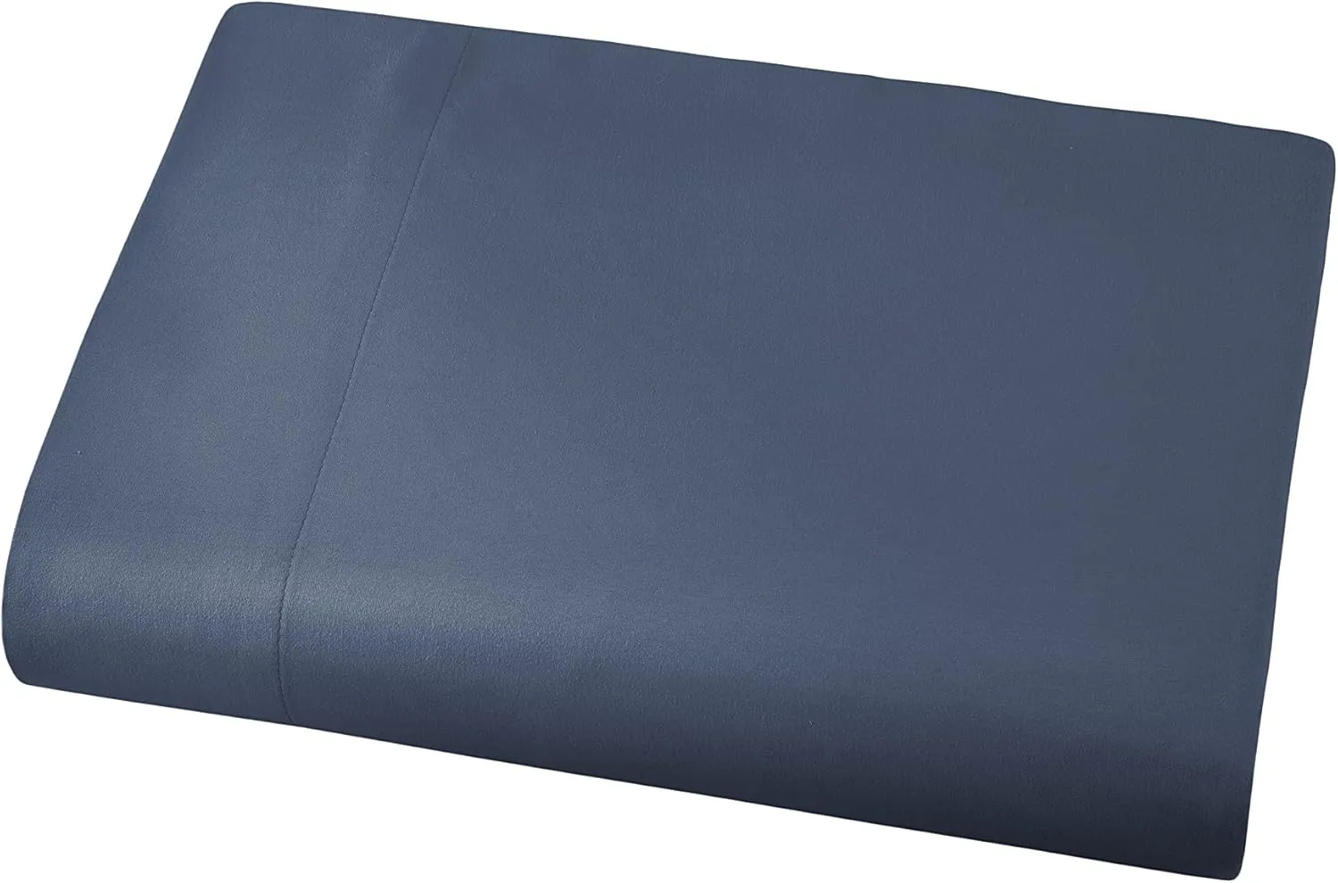 Southshore Fine Living, Inc. Blue King Flat Sheet Only, 132" x 110" Oversized Top Sheets, Hotel Collection Bedding, California/King Top Sheet Stays Tucked on Toppers, Pillow Tops, Dark Blue