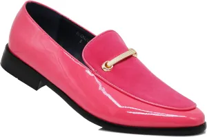 SPK05 Men's Vintage Satin Silky Floral Print Embroidery Loafers Slip On Shoes Classic Tuxedo Dress Shoes