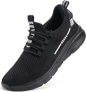 Steel Toe Shoes for Men Women Indestructible Puncture Proof Safety Work Shoes Comfortable Slip Resistant Sneakers Airy for Construction