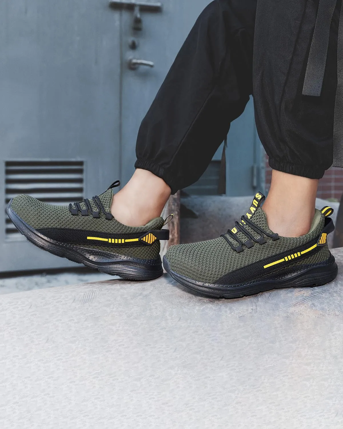 Steel Toe Shoes for Men Women Indestructible Puncture Proof Safety Work Shoes Comfortable Slip Resistant Sneakers Airy for Construction