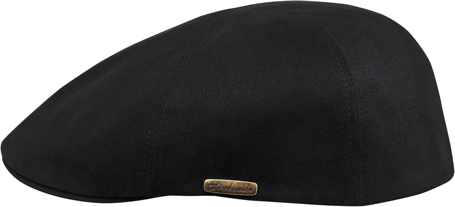 Sterkowski Rusty Cap | 100% Softened Cotton Duckbill Cap for Men and Women | Airy and Breathable Flat Cap