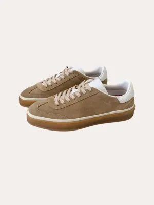 Suede Sneakers Khaki
