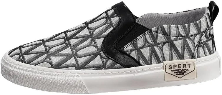 Summer-Ready Men's Slip-On Canvas Loafers - Breathable Fabric & Airy Design, Perfect for Beach Days or Backyard BBQs