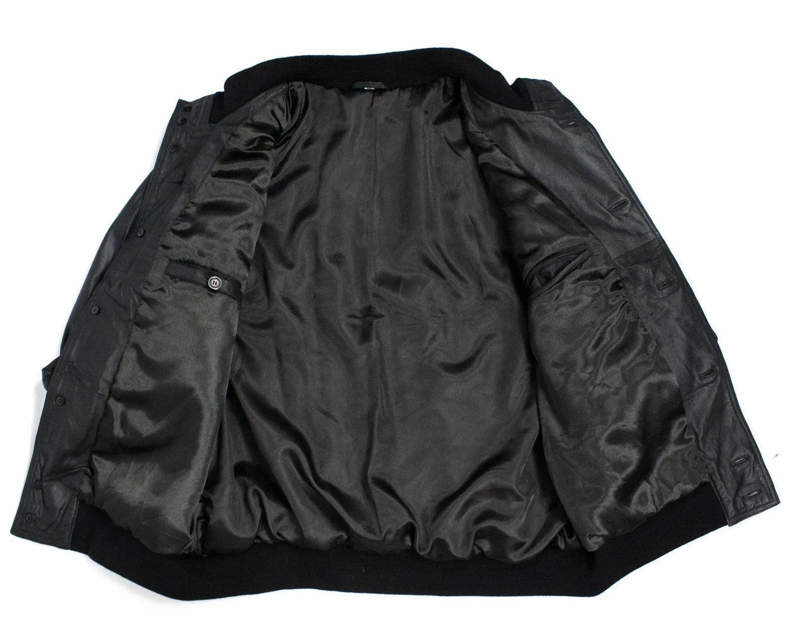 Supper Soft Leather Bomber Style Jacket SIZE XXL