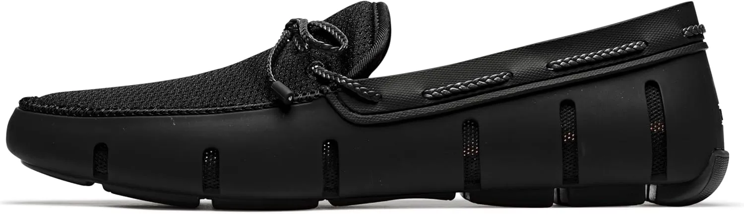 SWIMS Mens Loafers, Braided Lace Casual Slip-Ons Shoes, Fashion Shoe for Beach