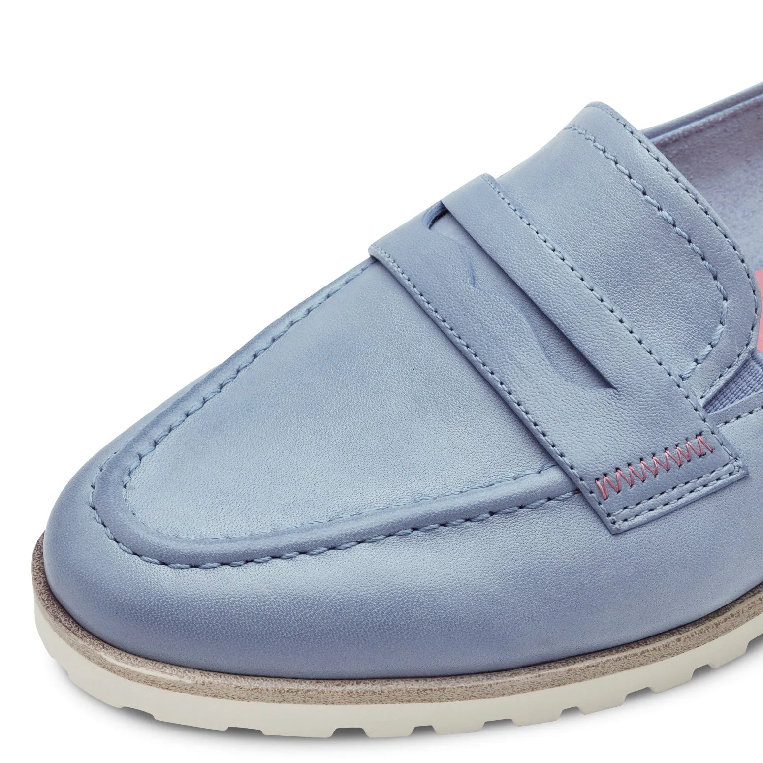 TAMARIS - 24228-880 FLAT LOAFER - LIGHT BLUE