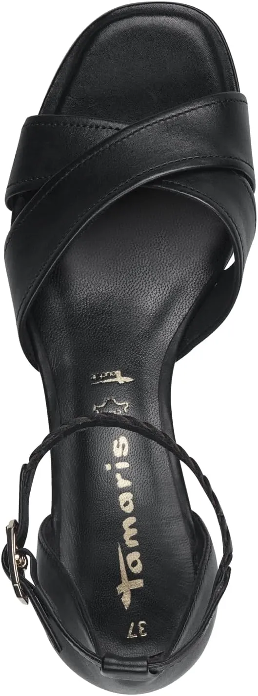 Tamaris Women's Ankle Strap Heeled Sandal