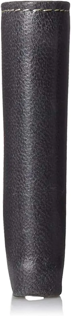 Timberland Men's Leather Wallet With Attached Flip Pocket, Black (Cloudy), One Size