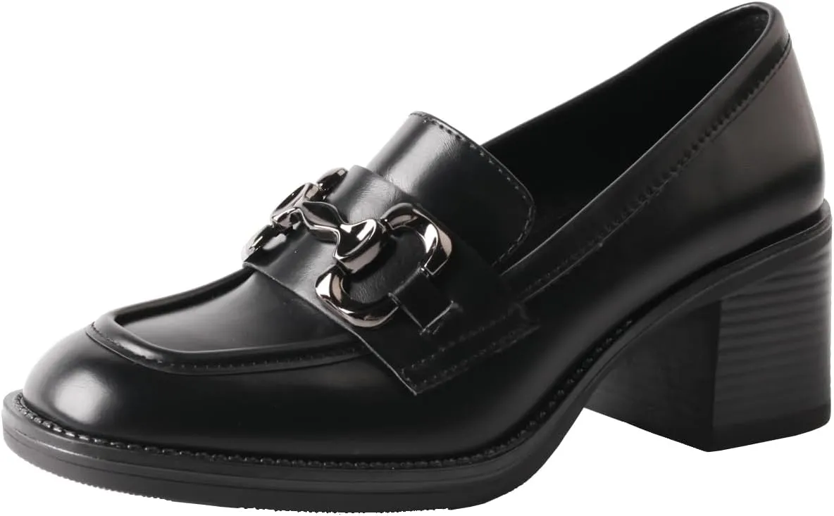 TMA EYES Women's Chunky Loafers, Easy to Slip On and Off