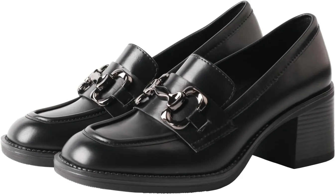 TMA EYES Women's Chunky Loafers, Easy to Slip On and Off