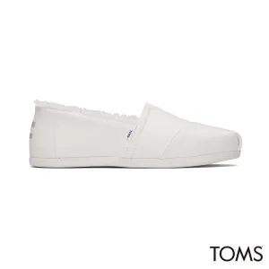 Toms Alpargata Women's Slip On - White Canvas