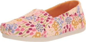 TOMS Womens Alpargata Repreve Slip On Flats Casual - Black