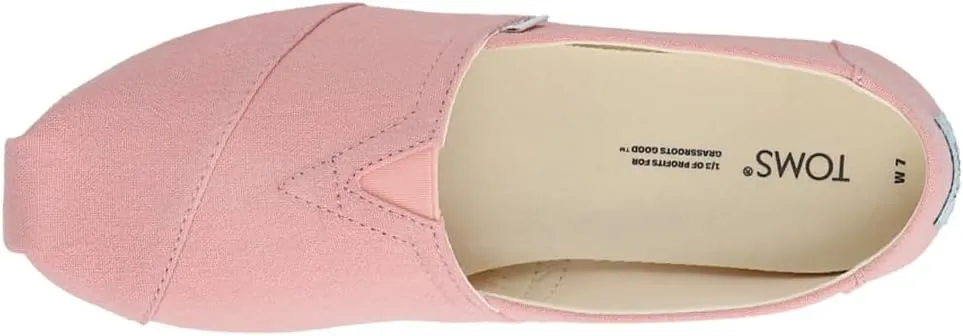 TOMS Women's, Alpargata Slip-On - Wide Width