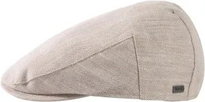 TOP-EX L/XL/XXL 100% Natural Linen Flat Cap Summer Cooling Newsboy Cap