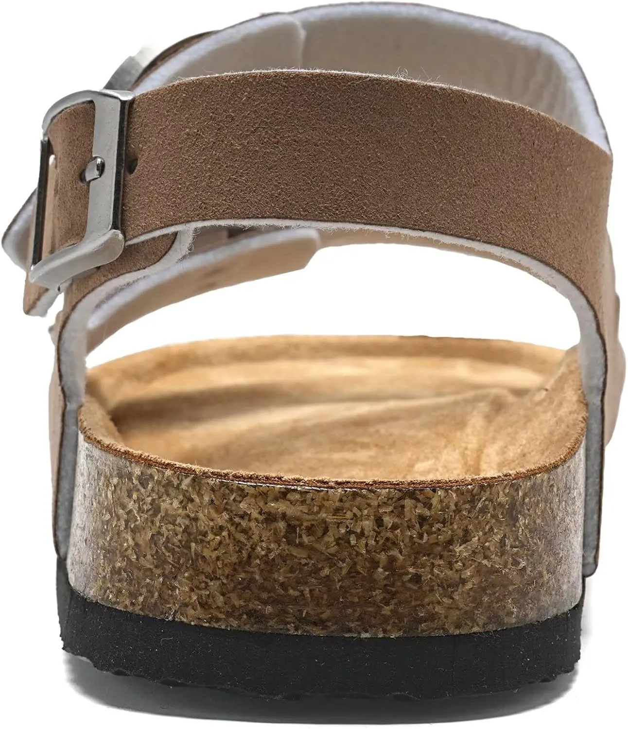 Torotto Womens Sandals with Cork Footbed Open Toe Adjustable Webbing Athletic Slides Sandals for Walking | Beach | Indoor Outdoor