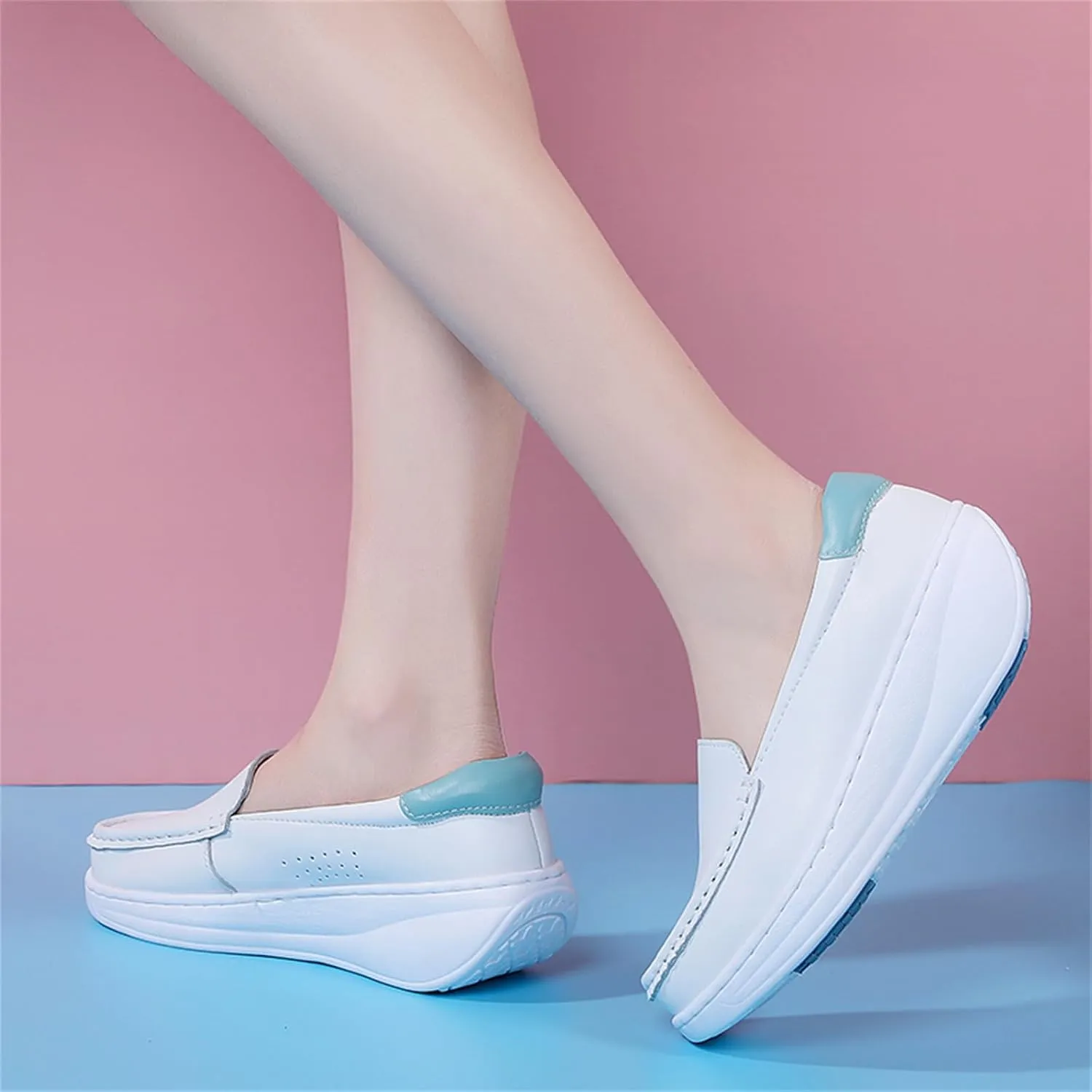 Touchmosees Air Cushion Nurse Sneakers Orthopedic Diabetic Walking Wedge Sneaker Platform Breathable Sneakers