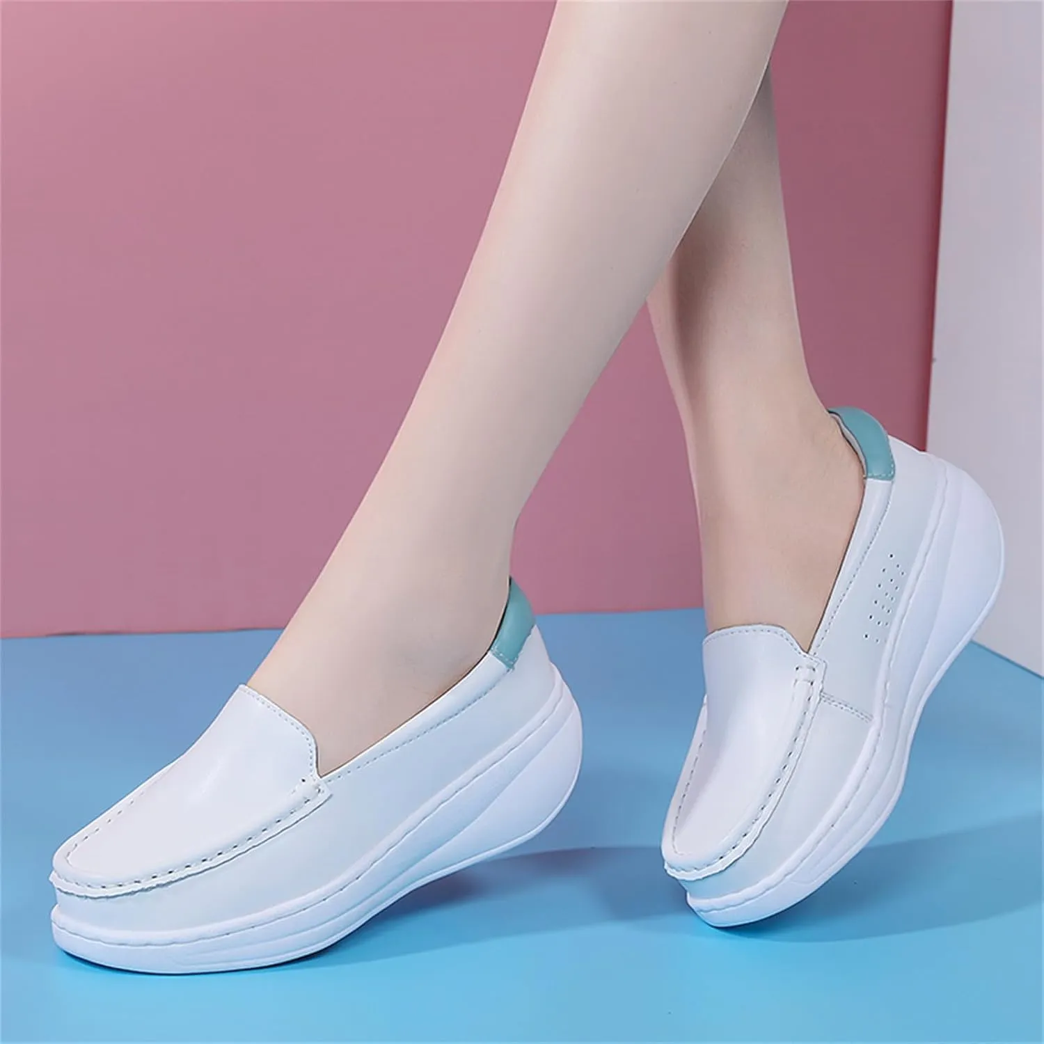 Touchmosees Air Cushion Nurse Sneakers Orthopedic Diabetic Walking Wedge Sneaker Platform Breathable Sneakers