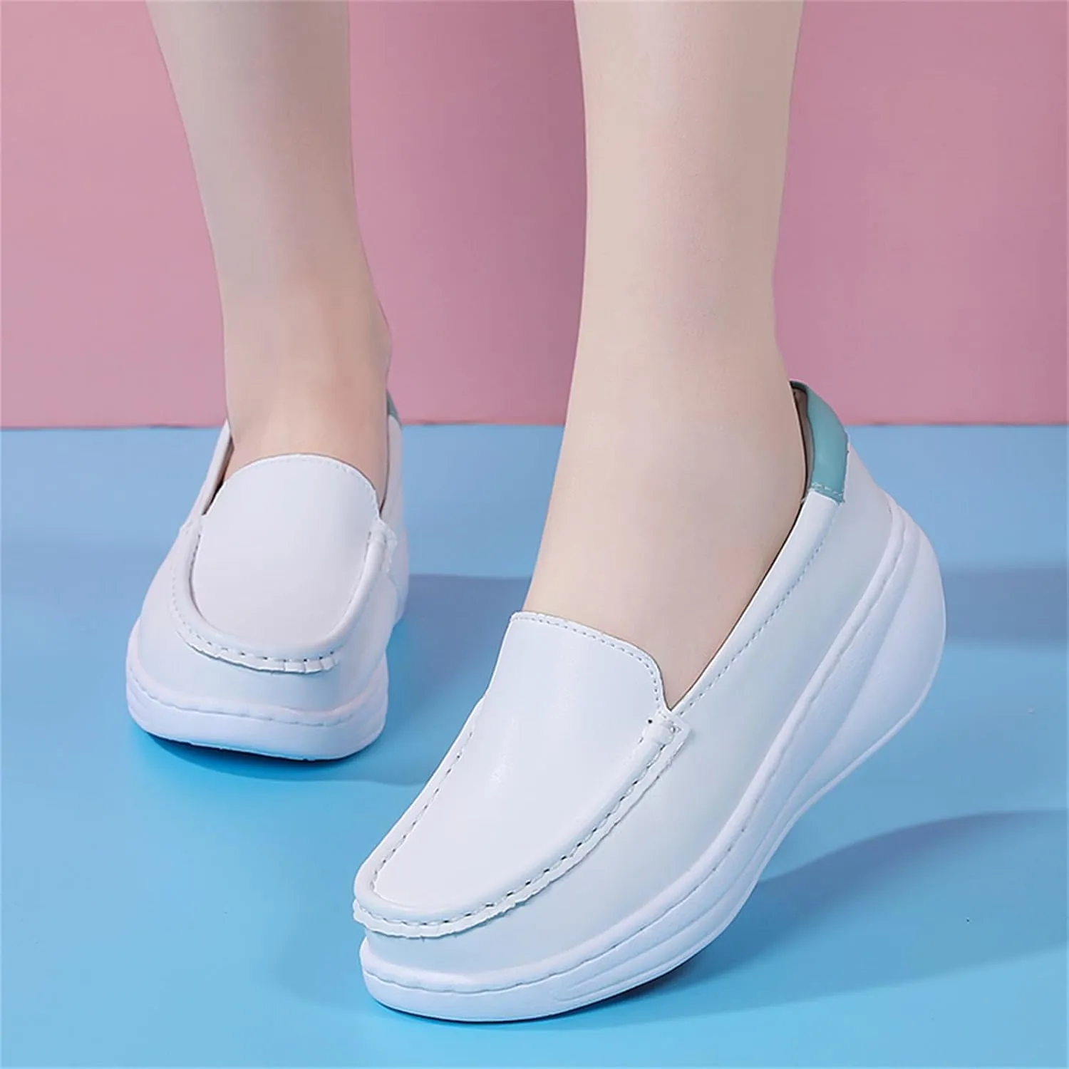 Touchmosees Air Cushion Nurse Sneakers Orthopedic Diabetic Walking Wedge Sneaker Platform Breathable Sneakers