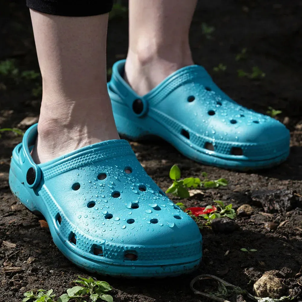 Town & Country Casual Cloggies - Teal