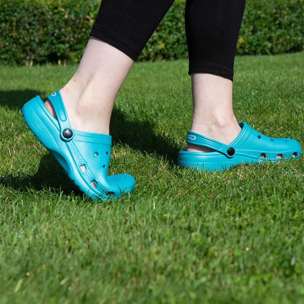 Town & Country Casual Cloggies - Teal