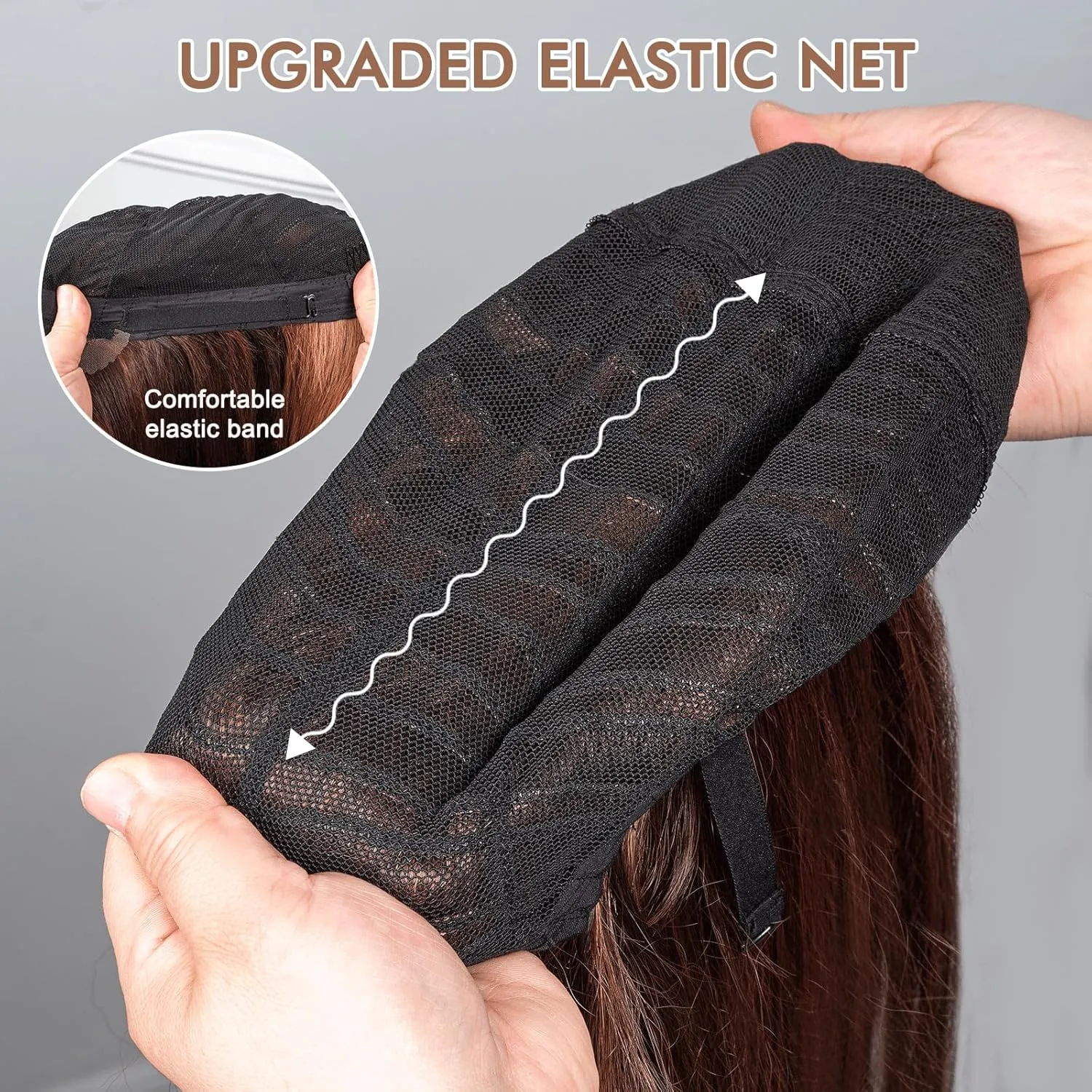 ToyoTress Highlight Ombre Synthetic Lace Front Wig - 20 Inch 13x4x1 Tangle-free Synthetic Lace Frontal Wigs Pre-Plucked Shoulder Length Straight Glueless HD Lace Wigs (20 Inch, OP4/30/27-Mid-Part)