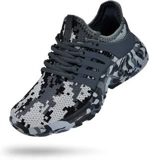Troadlop Kids Sneaker Lightweight Breathable Running Tennis Boys Girls Shoes