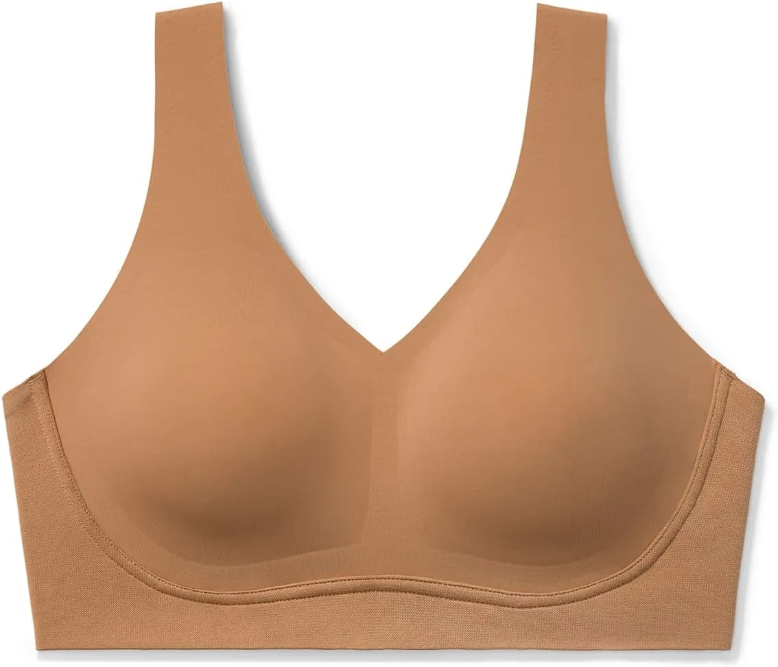 True & Co Women's True Body Lift V Neck Bra with Soft Form Band