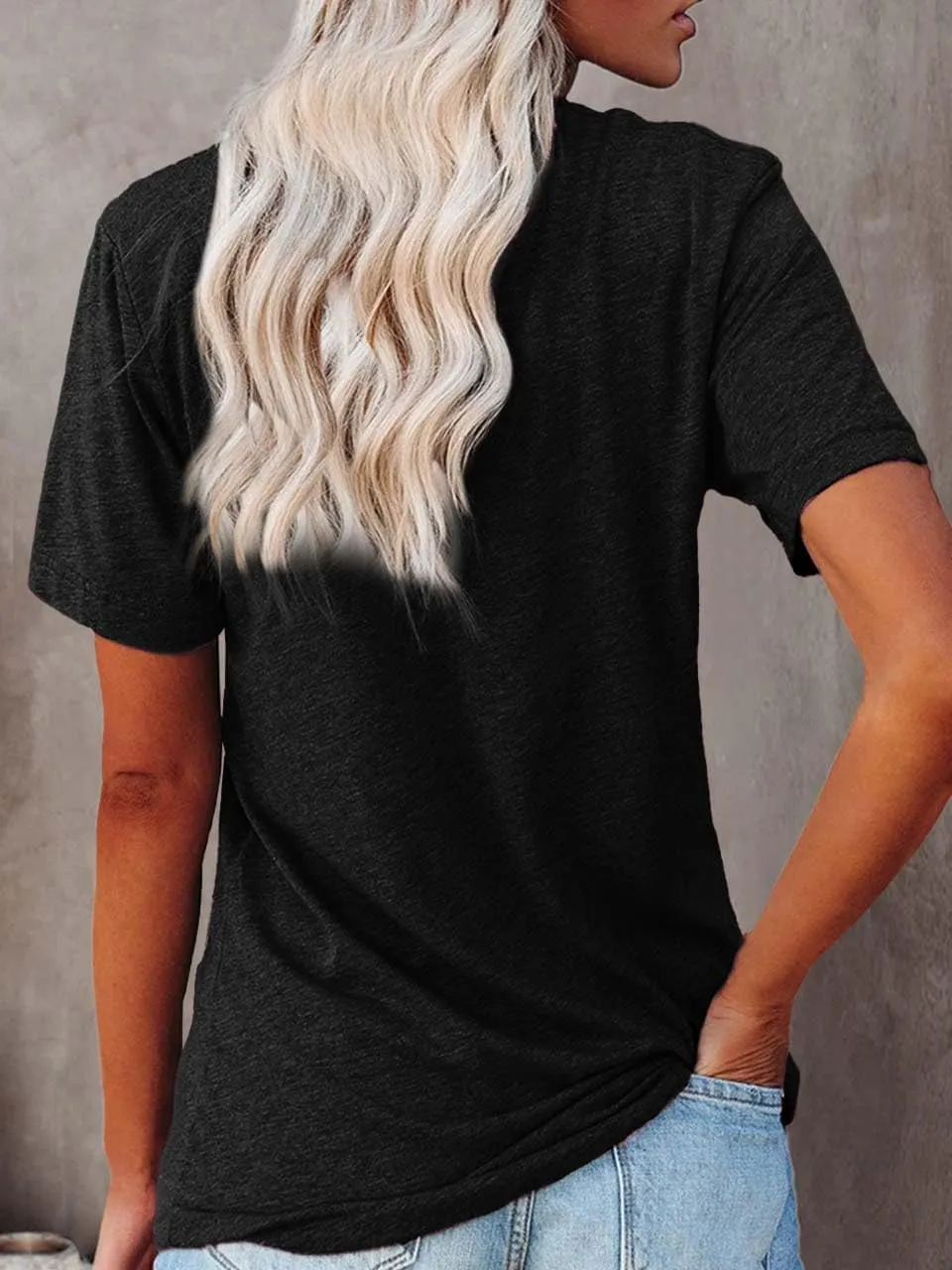 Try That in A Small Town Shirt Women Vintage Country Music T Shirts Rock Band Tees Short Sleeve Tops