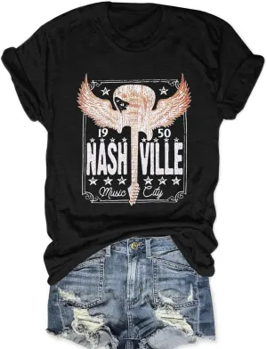 Try That in A Small Town Shirt Women Vintage Country Music T Shirts Rock Band Tees Short Sleeve Tops