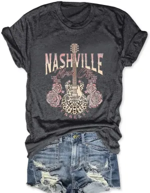 Try That in A Small Town Shirt Women Vintage Country Music T Shirts Rock Band Tees Short Sleeve Tops