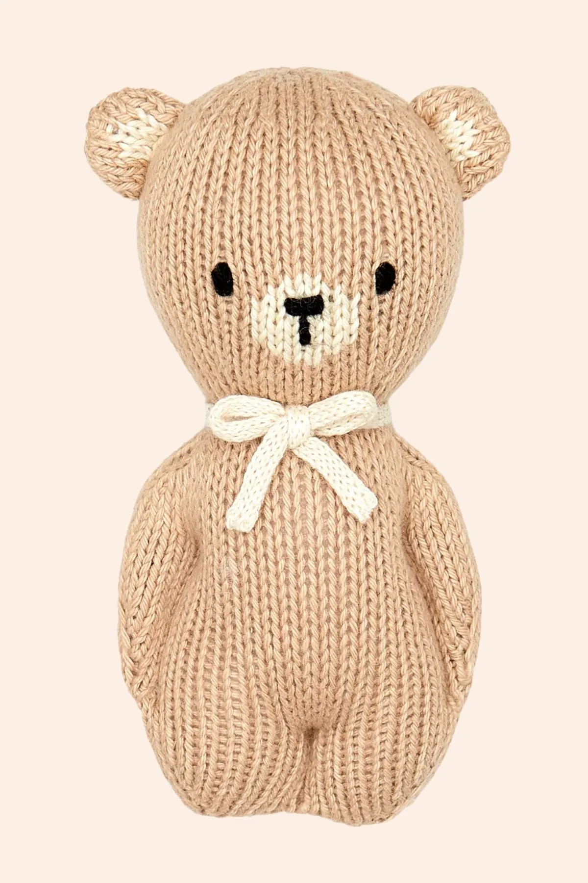 Tun Tun - Bear Rattle - Beige & Natural