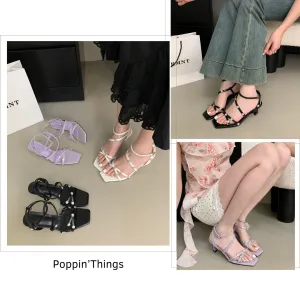 Twilight Blossom Heels