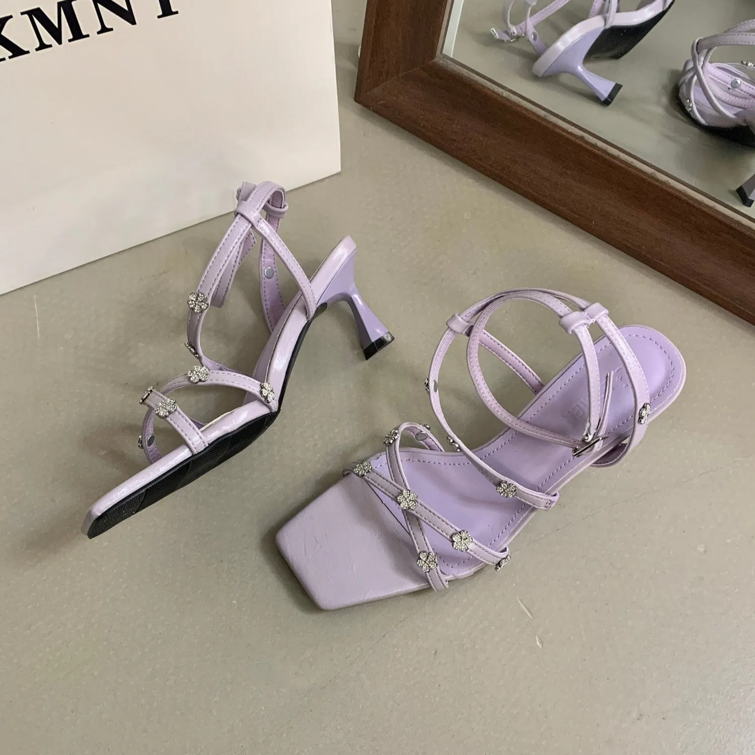 Twilight Blossom Heels