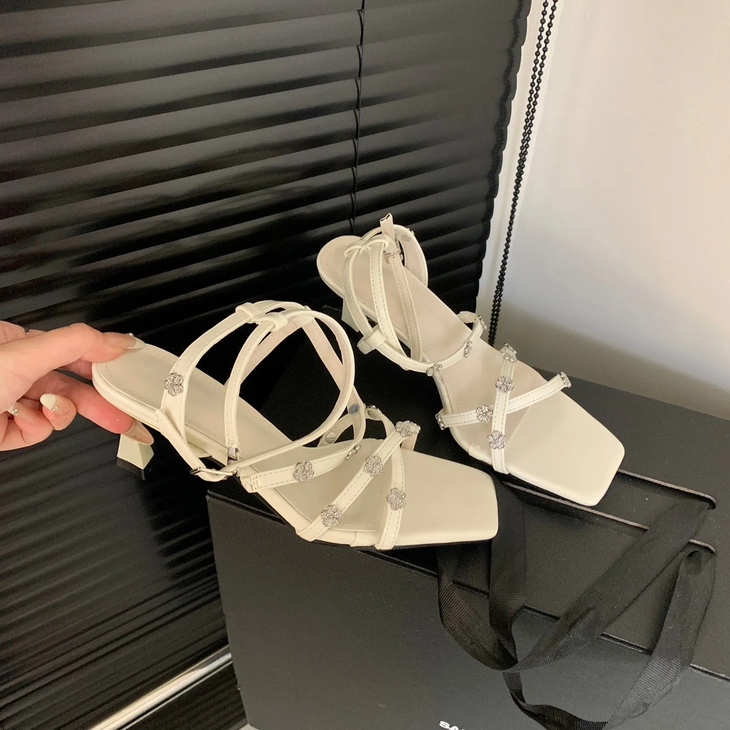 Twilight Blossom Heels