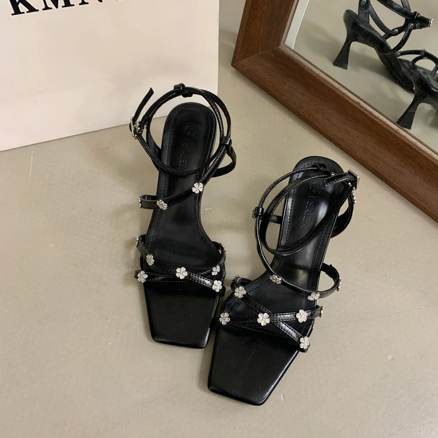Twilight Blossom Heels