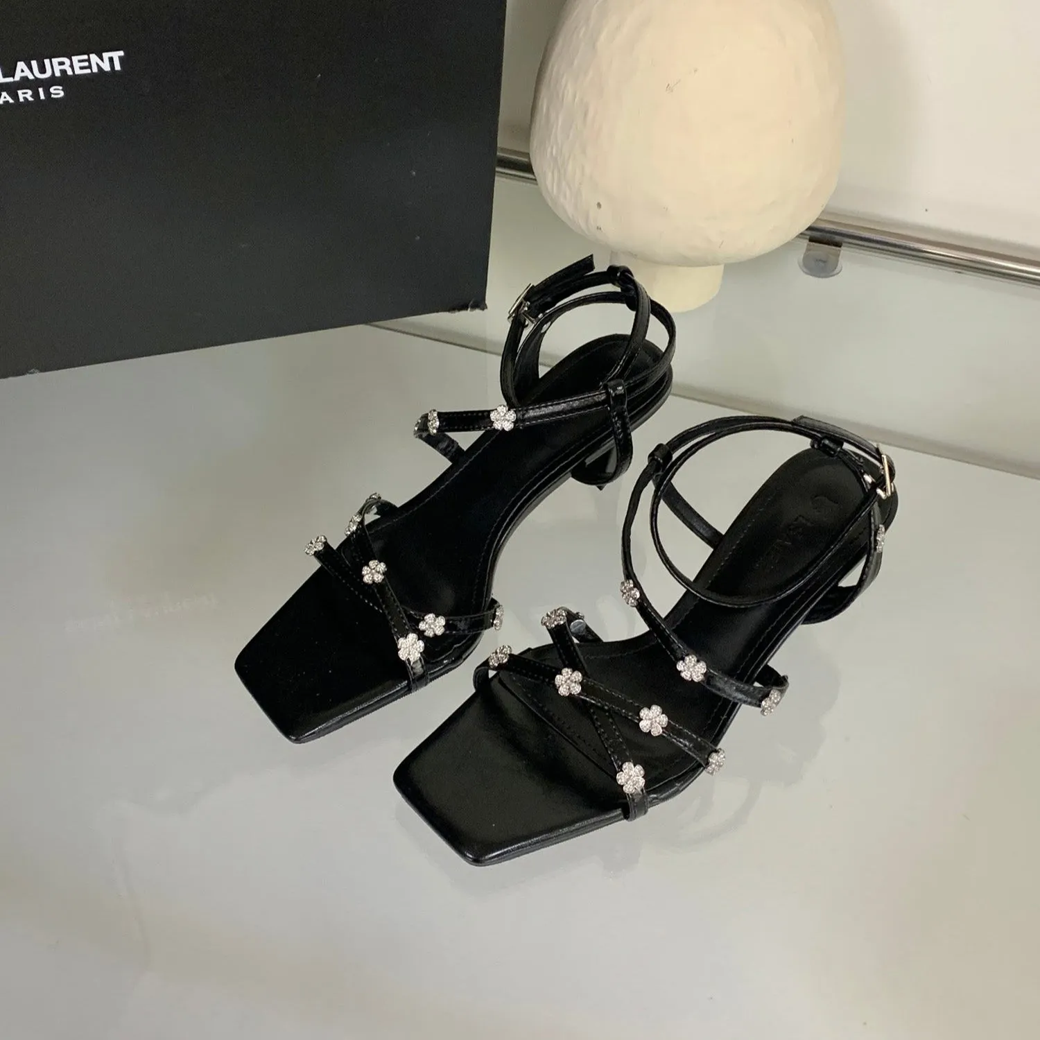 Twilight Blossom Heels