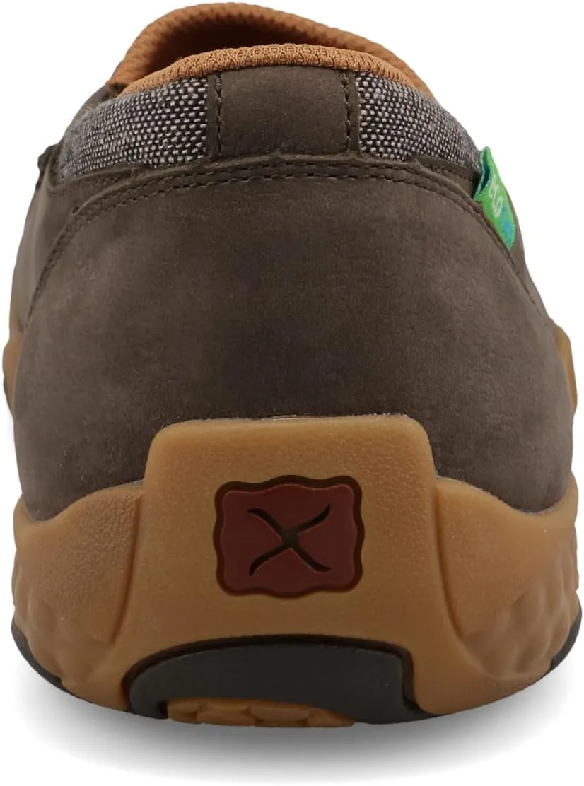 Twisted X Men's Slip-On Driving Moc, Moc Toe with CellStretch