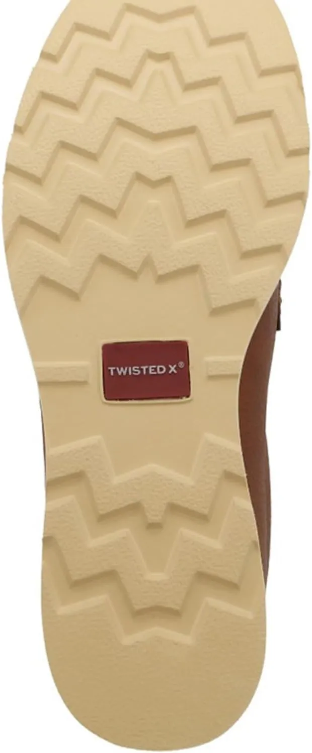 Twisted X Men's Wedge Sole Slip-On, Moc Toe