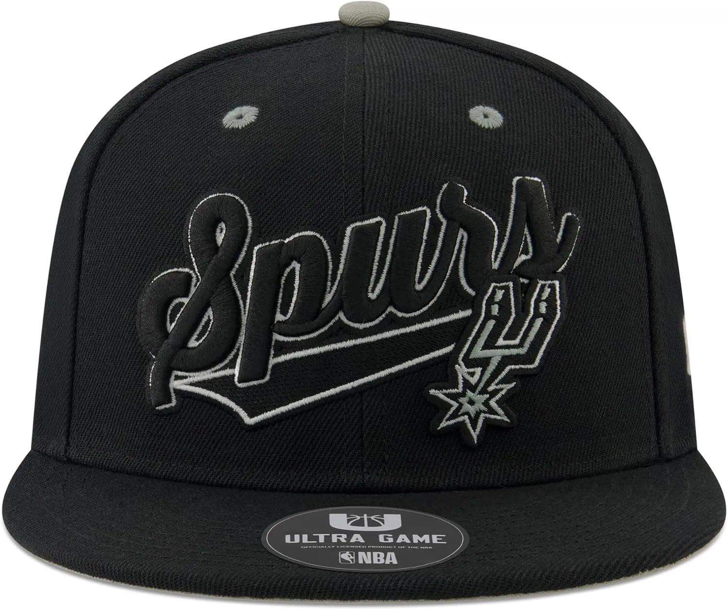 Ultra Game Men's NBA Official Snap Back 3D Embroidered Team Logo Baseball Cap Hat