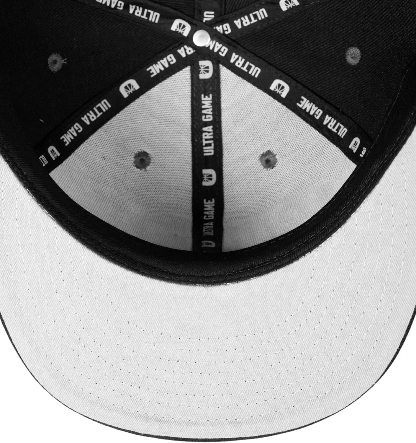 Ultra Game Men's NBA Official Snap Back 3D Embroidered Team Logo Baseball Cap Hat
